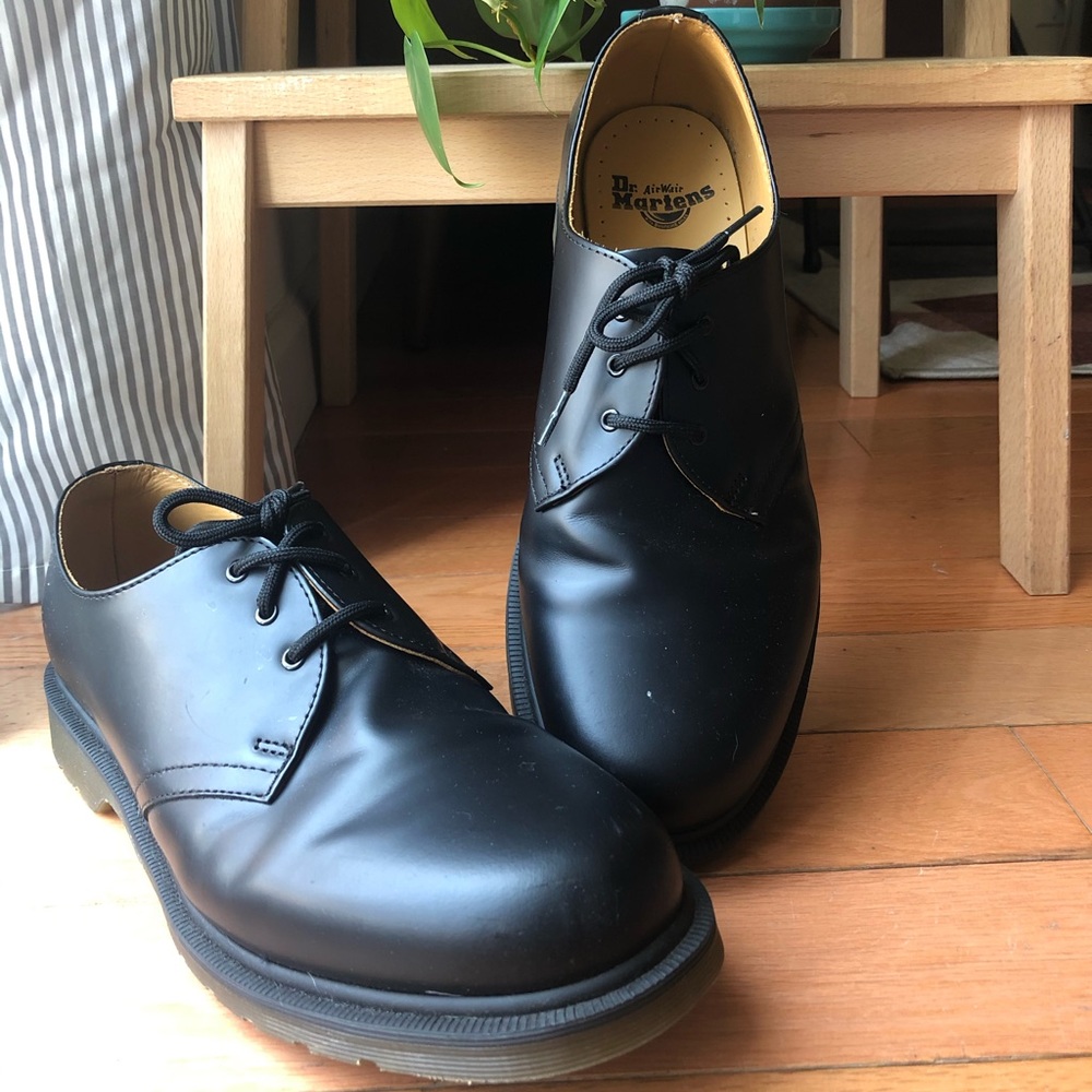Dr Martens 1461 PW Shoes Black Smooth 11839002